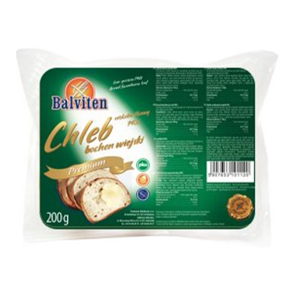 BALVITEN - Brot PKU - Bauernbrot eiweißarm PKU 200g PREMIUM (ct10)