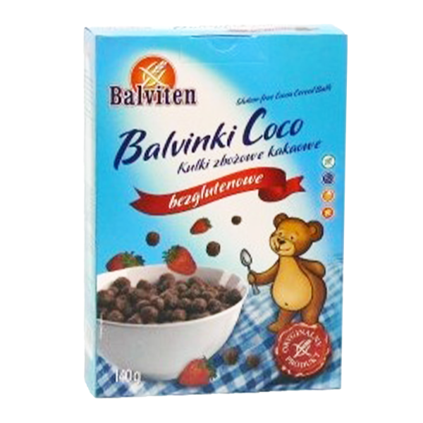 BALVITEN-Balvinki Coco - Kakaové guľôčky bez lepku 140g