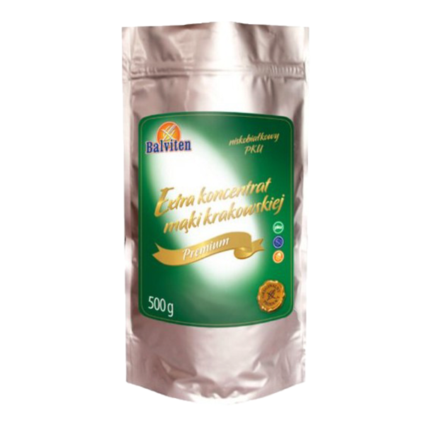 BALVITEN - Múka PKU Krakovská, nízkobielkovinová PKU, 500g EXTRA, (ct8)