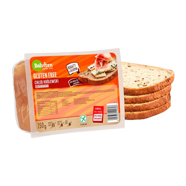 BALVITEN - Chlieb kráľovský - cereálie SUPREME, bezlepkové, 250g, (ct10)