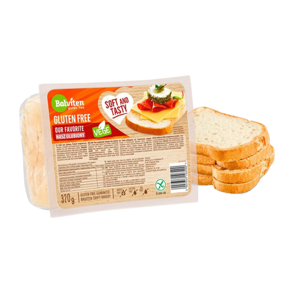 BALVITEN - Biely chlieb, obľúbený FAVORITTE, bezlepkový, 320 g, (ct8)