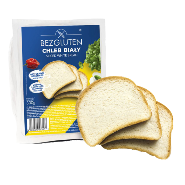 GLUTEN-FREE - Glutenfreies Weißbrot 300g VEGAN ct10