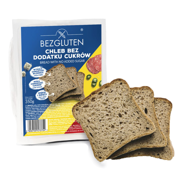 GLUTEN FREE - Mehrkornbrot - zuckerfrei, glutenfrei 350g ct10