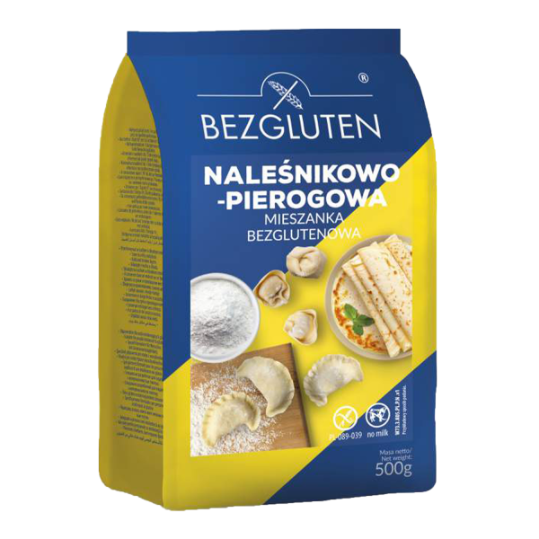 GLUTEN-FREE - Суміш - безглютенові пиріжки та оладки, 500г ct8