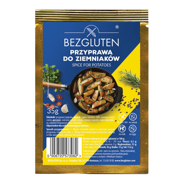 GLUTEN-FREE - Gewürze - Glutenfreie Kartoffelmischung 35g ct20