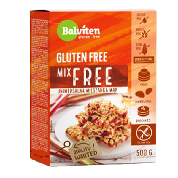 BALVITEN-MIX FREE - Universelle glutenfreie Backmischung, 500g