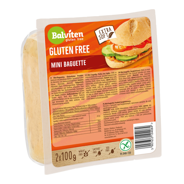 BALVITEN - Baguettes mini, glutenfrei, 2x100g, (ct10)
