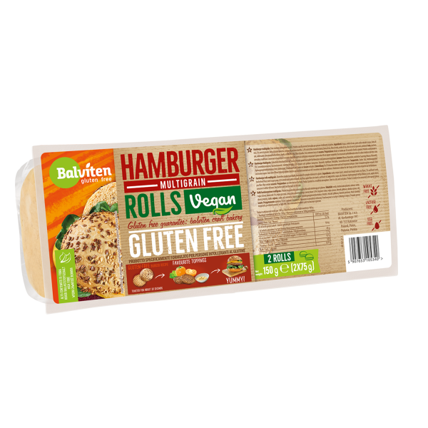 BALVITEN - HAMBURGER Mehrkorn, glutenfrei 2x75g (ct9)