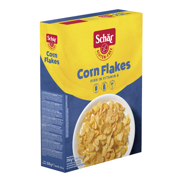 SCHÄR - Maisflocken, glutenfrei, 250g (6 Stück)