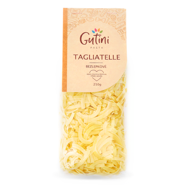 GUTINI - Макарони BZL Tagliatelle, без глютену та кукурудзяного борошна, 250г