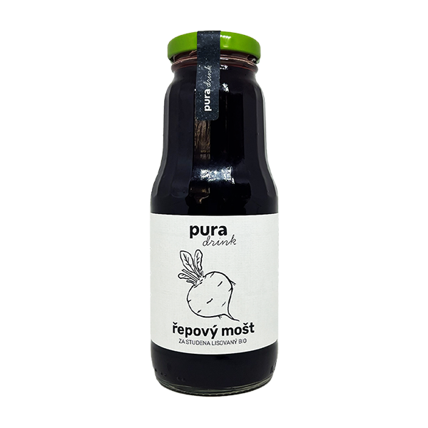 puraDRINK - řepový mošt, 300ml, BIO