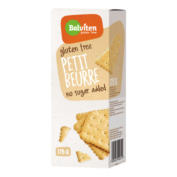 BALVITEN-Biscuits Petit Beurre (butter), no added sugar, gluten-free, 175g