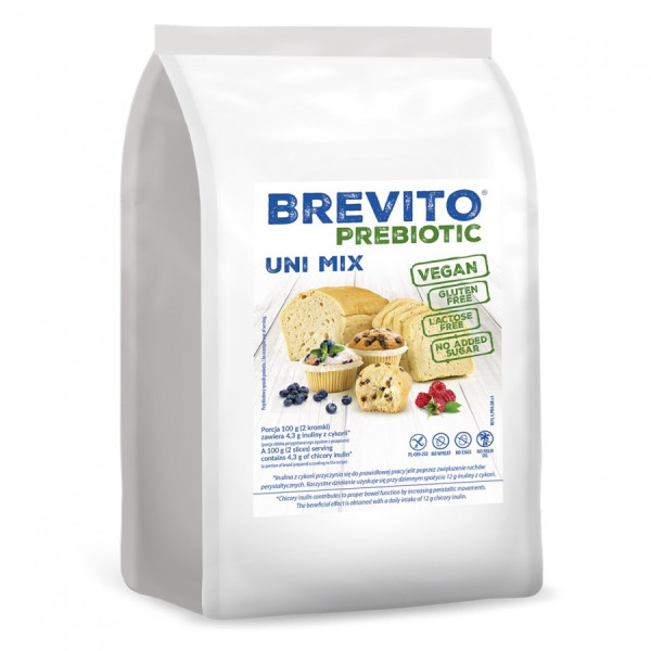 BREVITO Пребіотик - Uni mix - універсальна суміш, без глютену, 400г (ct8)