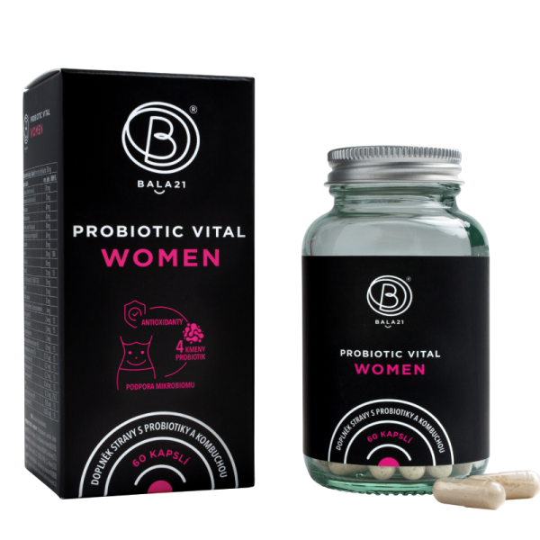 Bala21 - PROBIOTICS Vital Women, doplněk stravy (60 kapslí)