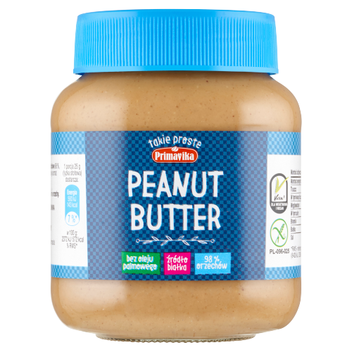 PRIMAVIKA - Arašídové máslo, bez lepku, 350g (CT10)