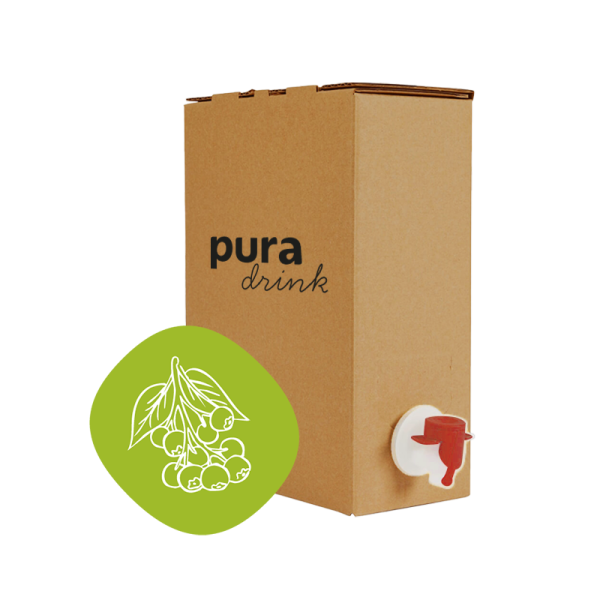 PuraDrink - mošt arónie a jablko, 5 litrů BIO