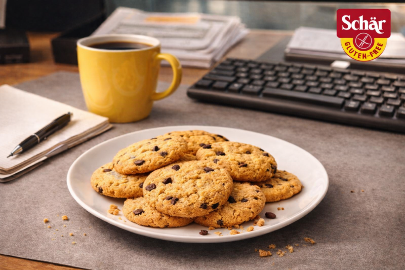 SCHÄR - sušenky Choco Chip Cookies, s kousky čokolády, bez lepku, 100 g (ct 6)