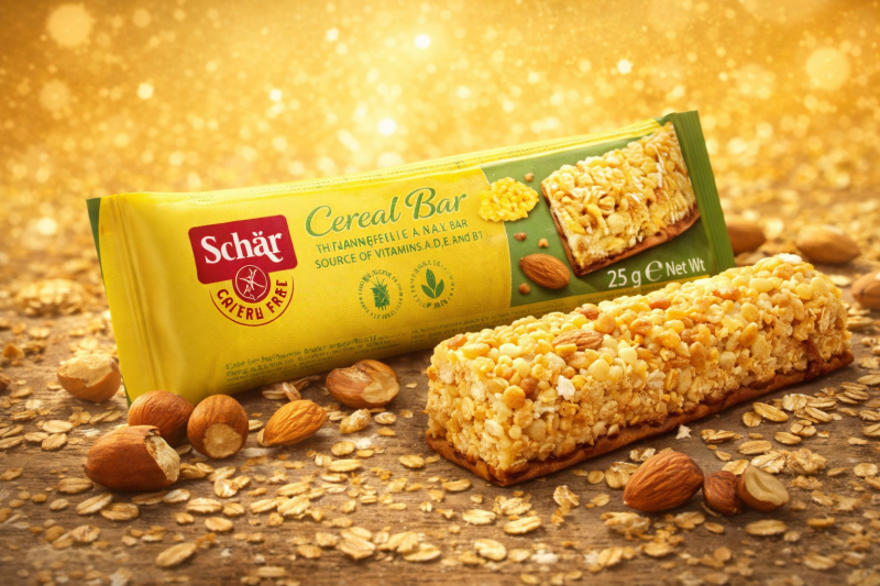 SCHÄR - tyčinka Cereal Bar, cereální, bez lepku, 25 g (ct25)