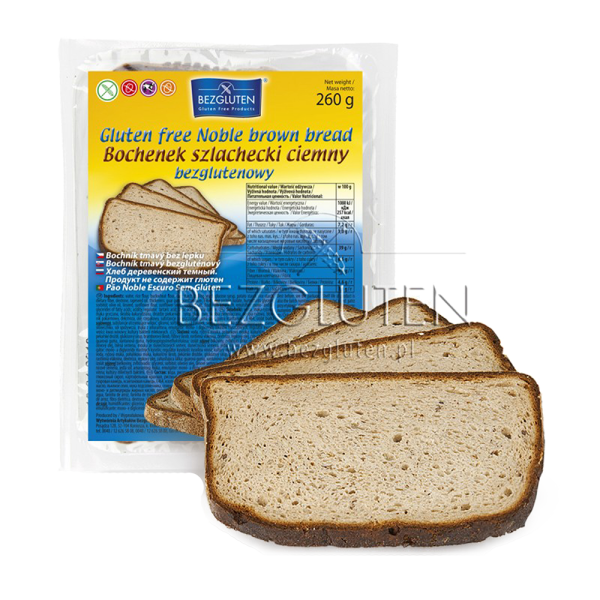GLUTEN-FREE - Dunkler glutenfreier Laib 260g ct9