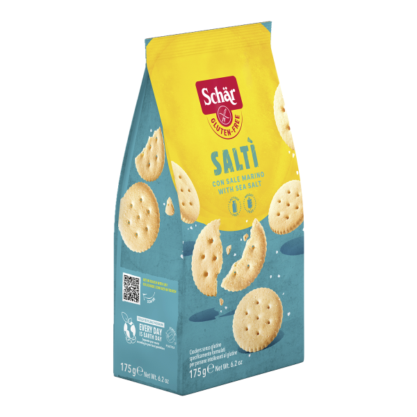 SCHÄR - Saltí - slané krekry, bez lepku, 175g (ct 5)