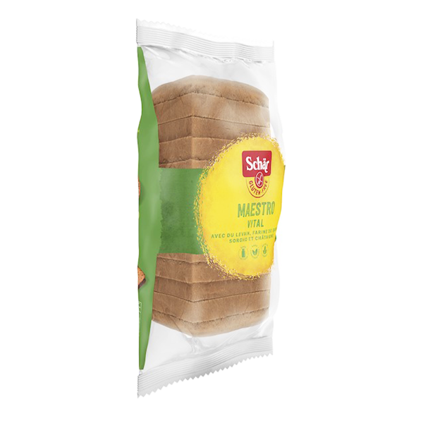 SCHÄR - Maestro Vital - Mehrkorn-Schnittbrot, glutenfrei, 350g (3 Stk.)