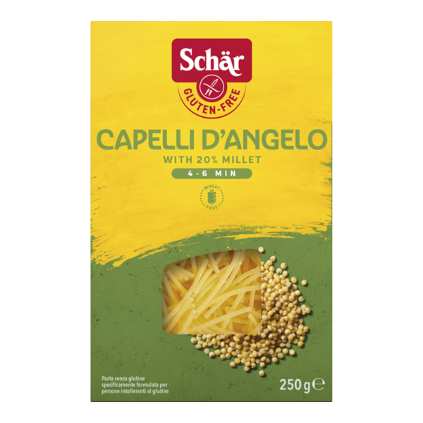 SCHÄR - Capelli dAngelo Nudeln - Suppennudeln, glutenfrei, 250g (ct10)