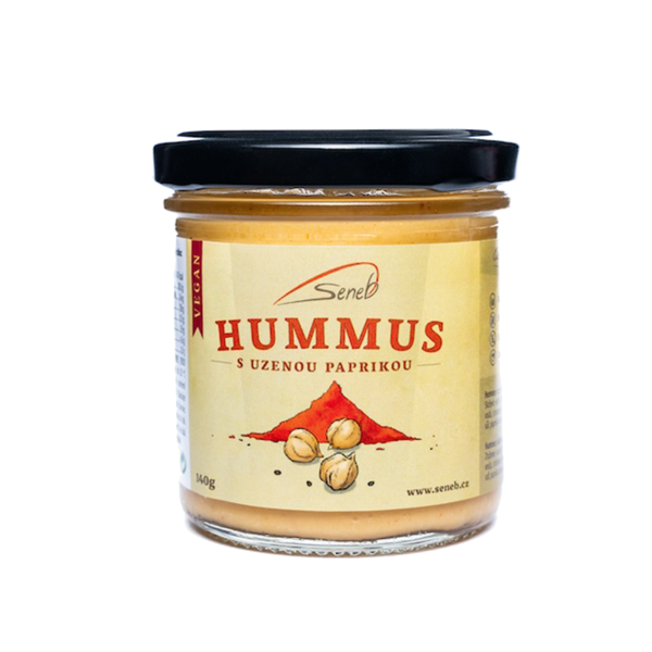Seneb - HUMMUS s uzenou paprikou, bez lepku, 140 g