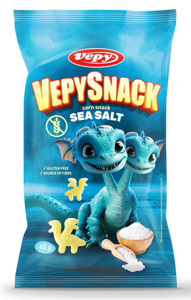 .BONUS_VEPYSNACK - Кукурудзяна закуска з морською сіллю, без глютену, 45г