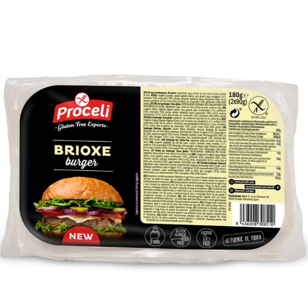 PROCELI - Housky hamburgerové, bez lepku (2ks) 180g (ct 6)