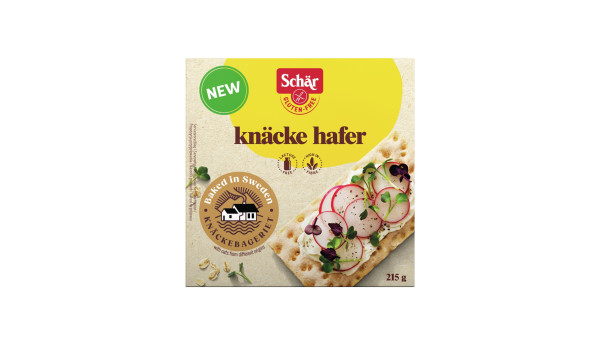 SCHÄR - Knäckebrot Hafer, bez lepku, 215g (ct6)
