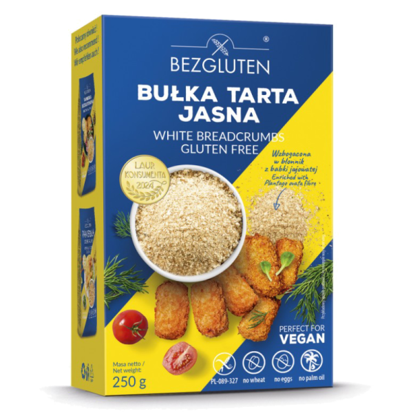 BEZGLUTEN - Strouhanka bílá, bez lepku 250g (ct13)