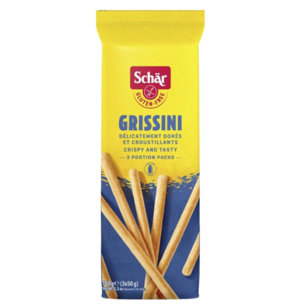 SCHÄR - Grissini-Riegel - laktose- und glutenfrei, 150g (10 Stk.)