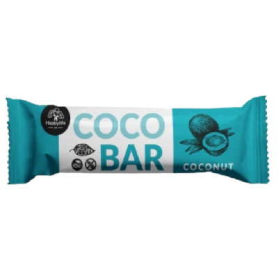 HAPPYLIFE COCO BAR - Kokosová tyčinka BIO 40g (ct 24)