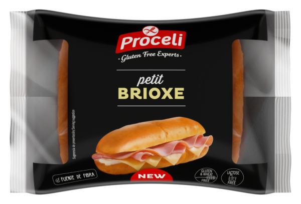 PROCELI - Pečivo Petit BRIOXE francouzského typu, bez lepku (2ks) 110g (ct 6)