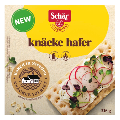 SCHÄR - Knäckebrot Hafer, bez lepku, 215g (ct6)