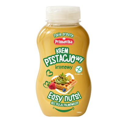 PRIMAVIKA - EASY NUTS Pistáciový krém 23%, bez lepku, 270g (CT10)
